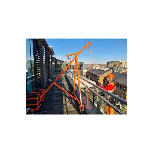 A-Frame Deadweight Anchor System With a Test Weight Trolley By G-Force 