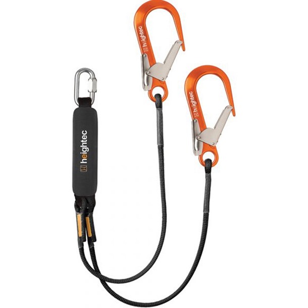Heightec L02M TENSOR | Twin Lanyard - Oval c/w Scaffold Hooks 