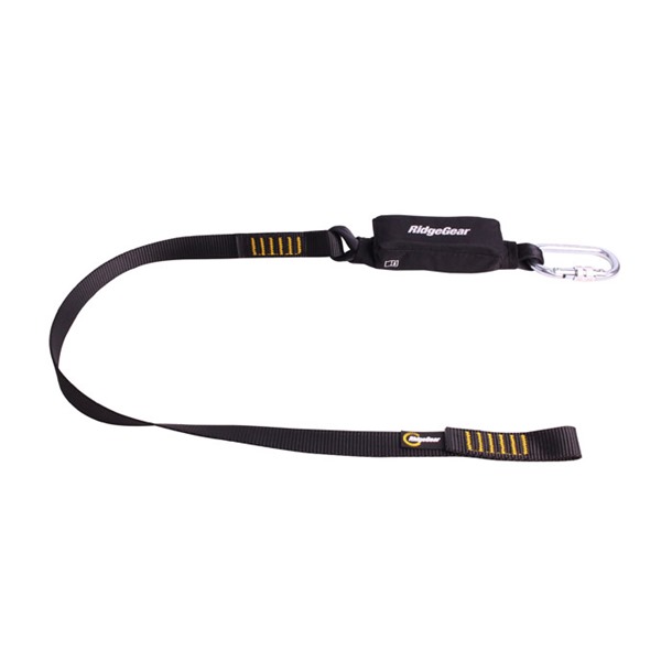 Single Leg Webbing Lanyard & Shock Absorber 1.3m