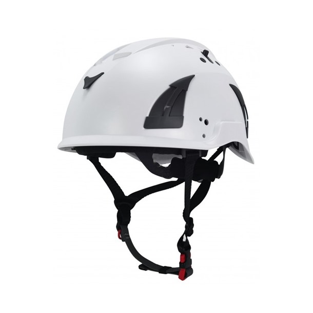 White Construction Helmet WOLF By Kratos