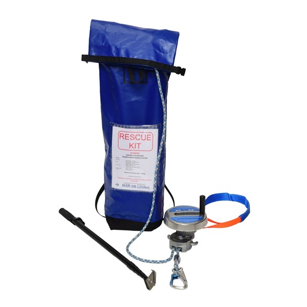 IKAR 50mtr Controlled Descent Device Rescue Kit