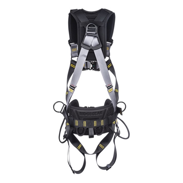 Front, Rear and Side D Harness with Quick release buckles