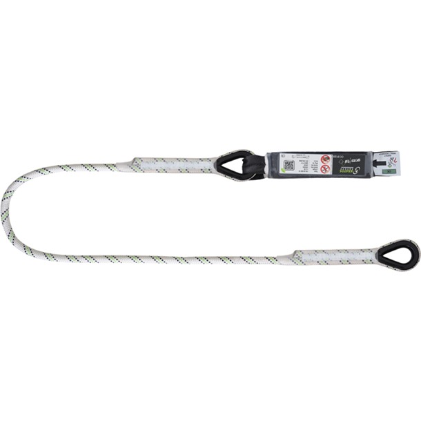 1.5m/1.8m Gravity Shock Absorbing Kernmantle Rope Lanyard | FA 30 500 XX (Pack of 2)