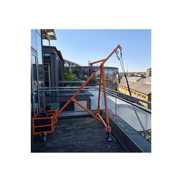 A-Frame Deadweight Anchor System With a Test Weight Trolley By G-Force 