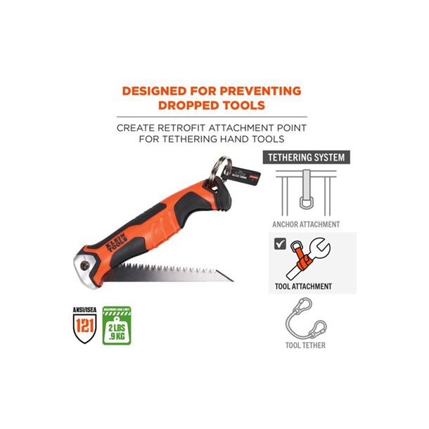 SQUIDS 10-pack Split Ring Tool Attachment By ERGODYNE 