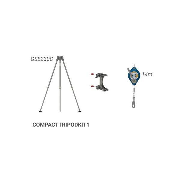 14mtr Compact Tripod Kit | Globestock G.Saver ll
