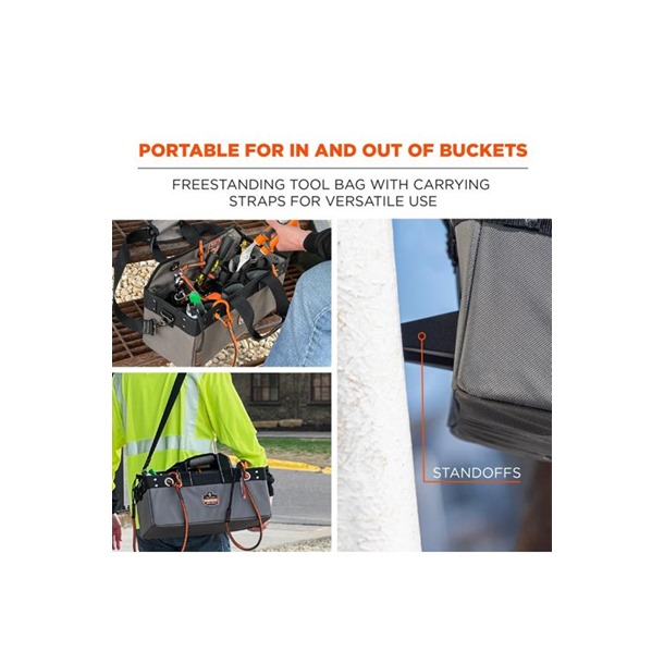 ARSENAL Large Bucket Truck Tool with Tool Tethering Attachment Points by ERGODYNE 