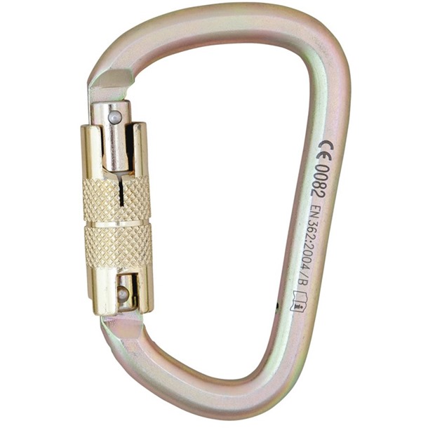 G-Force Triple Lock Steel Karabiner 