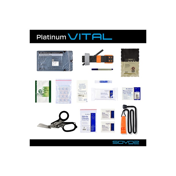 Platinum Vital Bleed Control Trauma Kit By SOVOS 