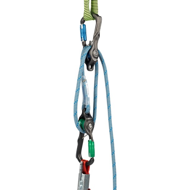 GOTCHA 2 Spanset Remote Rescue Pulley System 100mtr Rope Length 