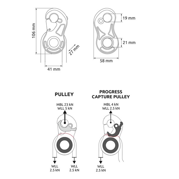 Progressive Capture Pulley | C.A.M.P TURBOLOCK