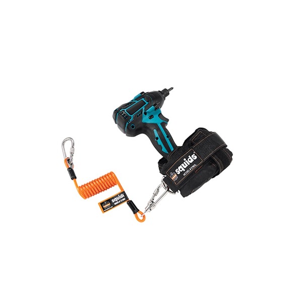 SQUIDS Coiled Cable Tool Lanyard by ERGODYNE 