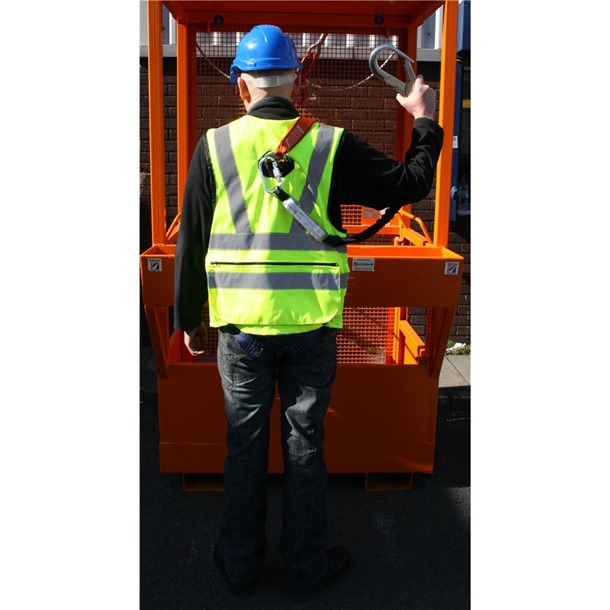 High Visibility Jacket Safety Harness, Elasticated & Quick Release By G-Force 