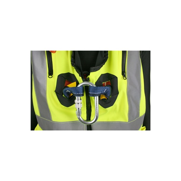 High Visibility Jacket Safety Harness, Elasticated & Quick Release By G-Force 