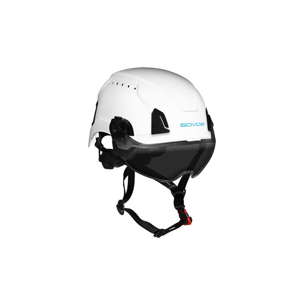 Tinted Half Visor with Clips By SOVOS 