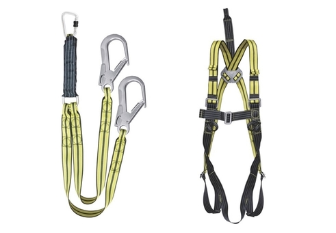 aATEX harness and lanyard
